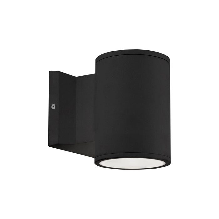 Nordic Outdoor LED Wall Light in Black (Small).