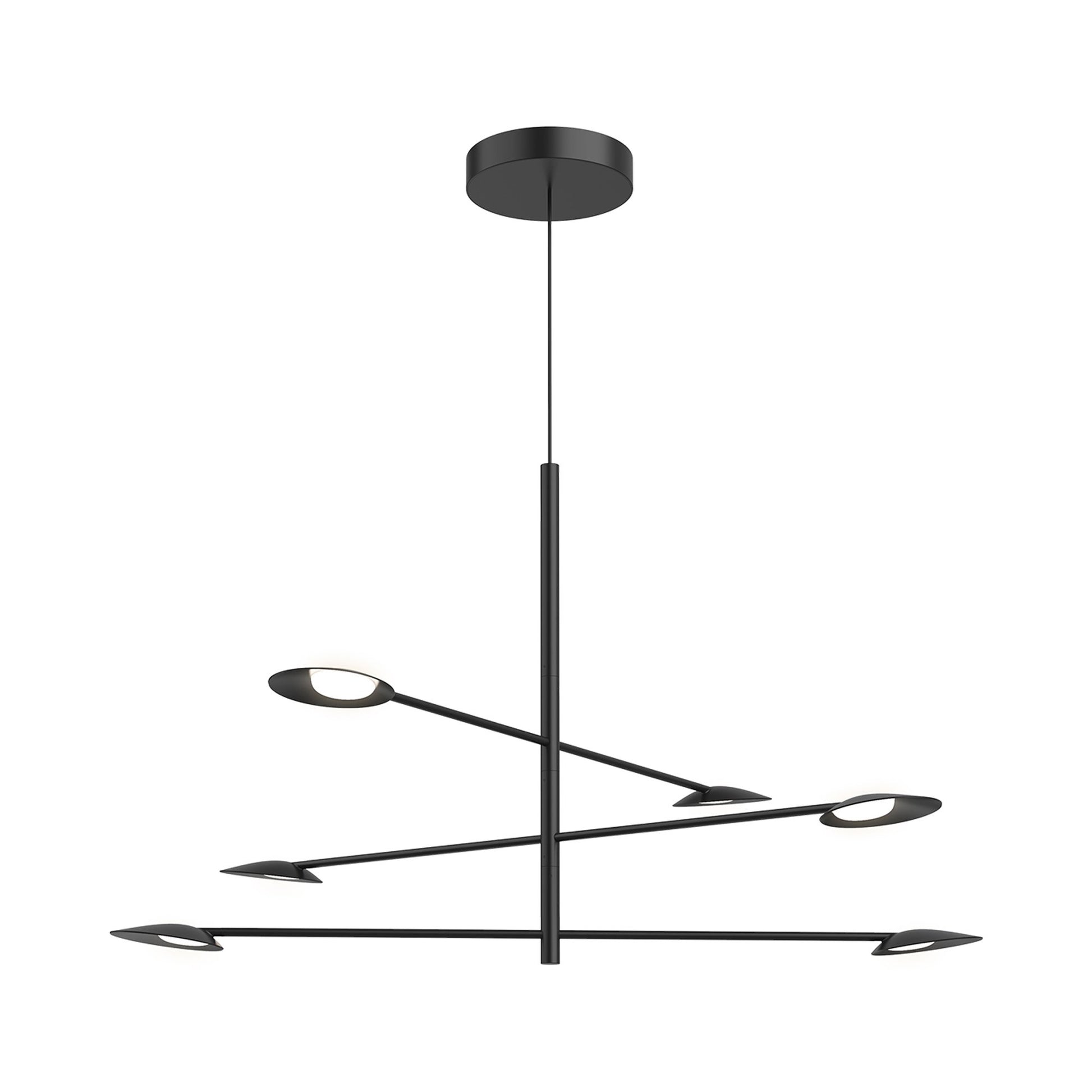 Rotaire LED Chandelier in 6-Tier.