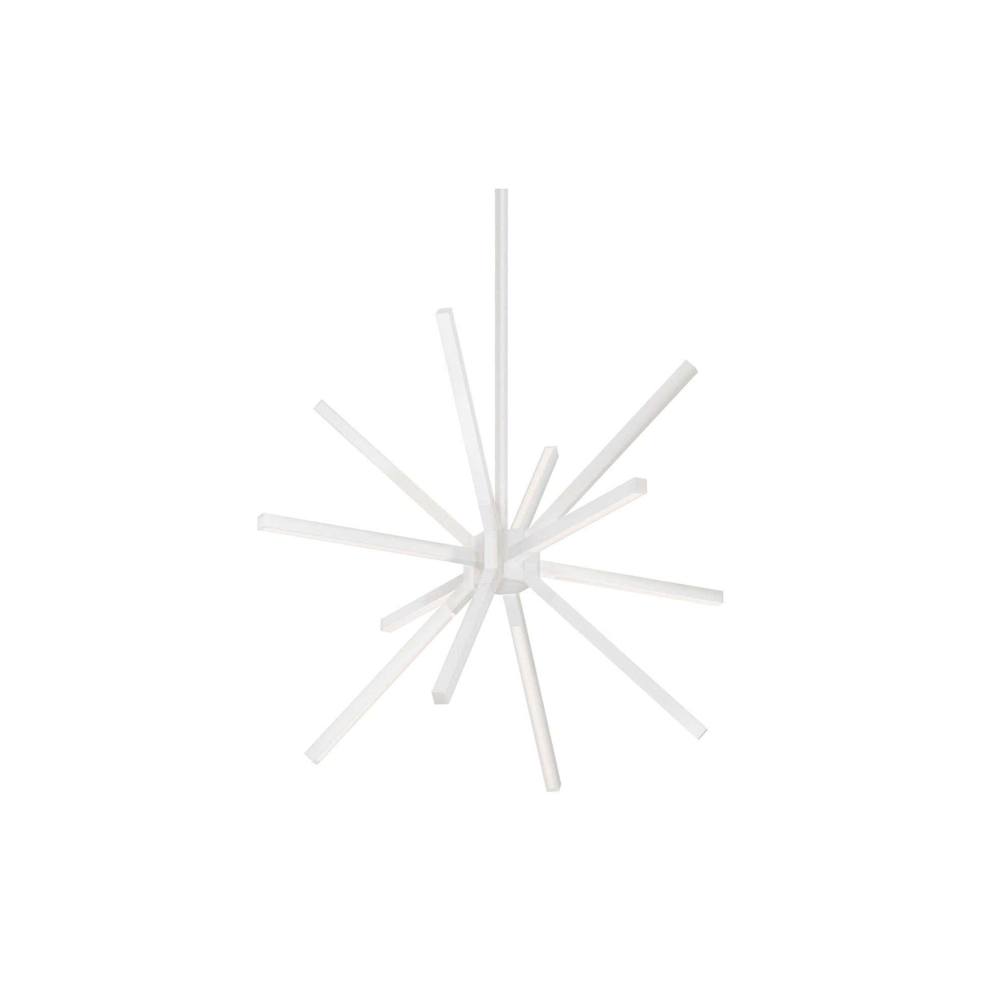 Sirius LED Chandelier in White (Small).