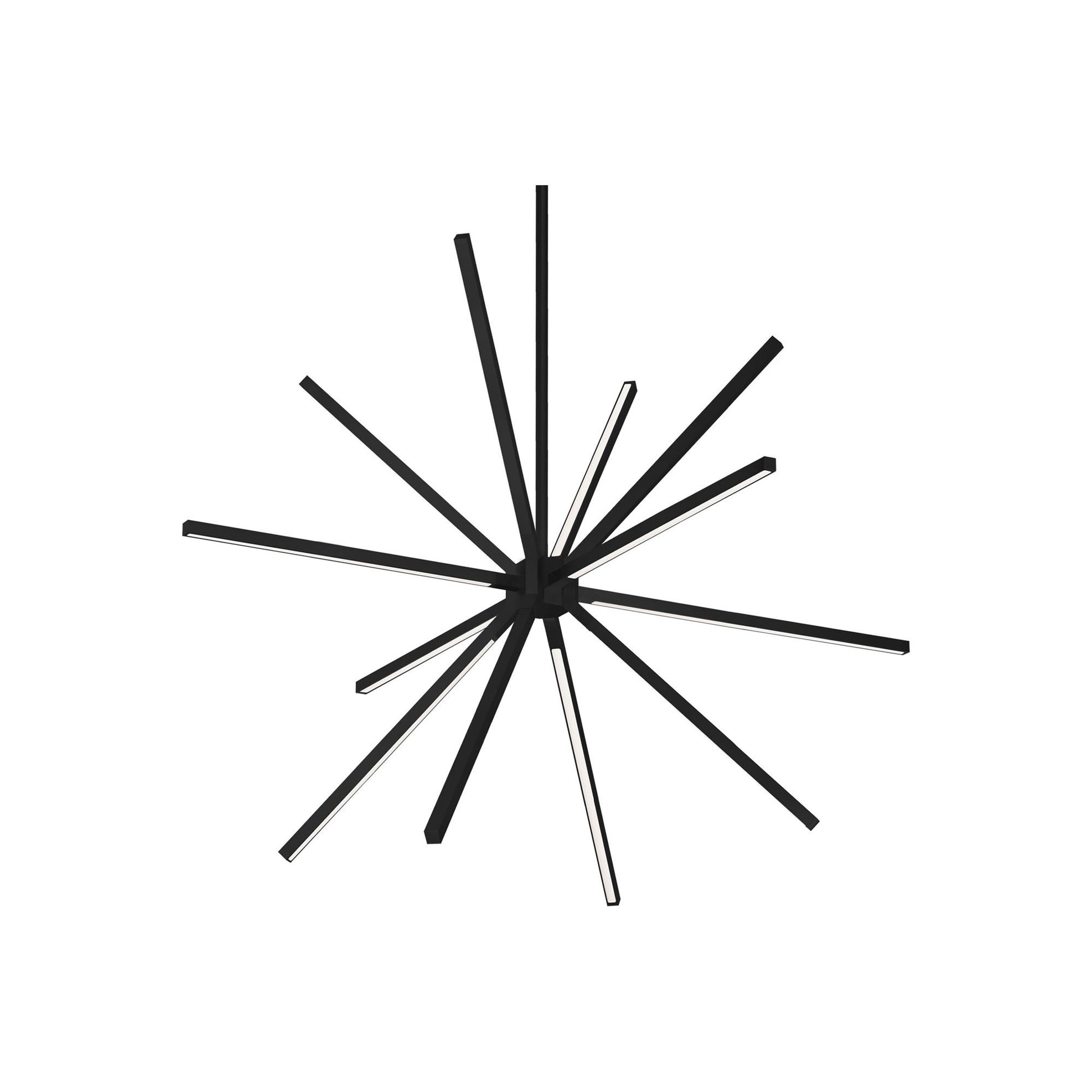 Sirius LED Chandelier in Black (Medium).