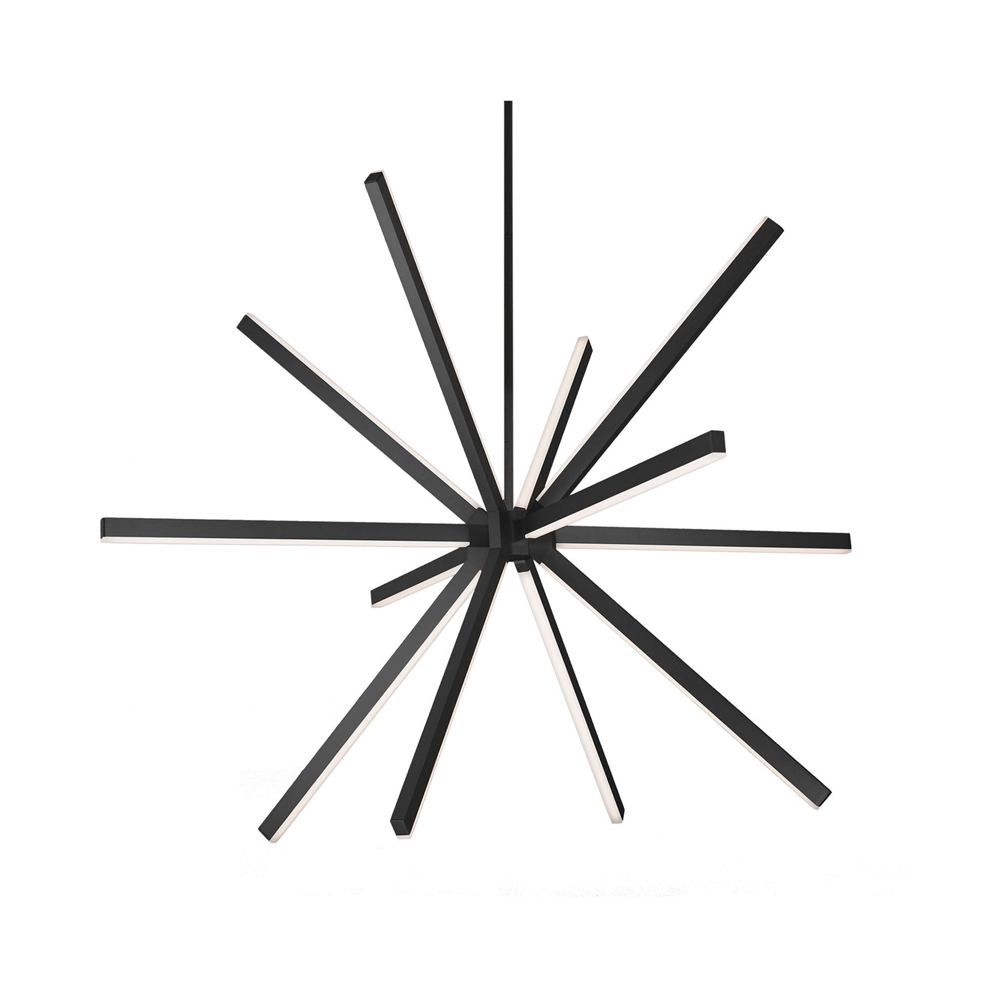 Sirius LED Chandelier in Black (X-Large).