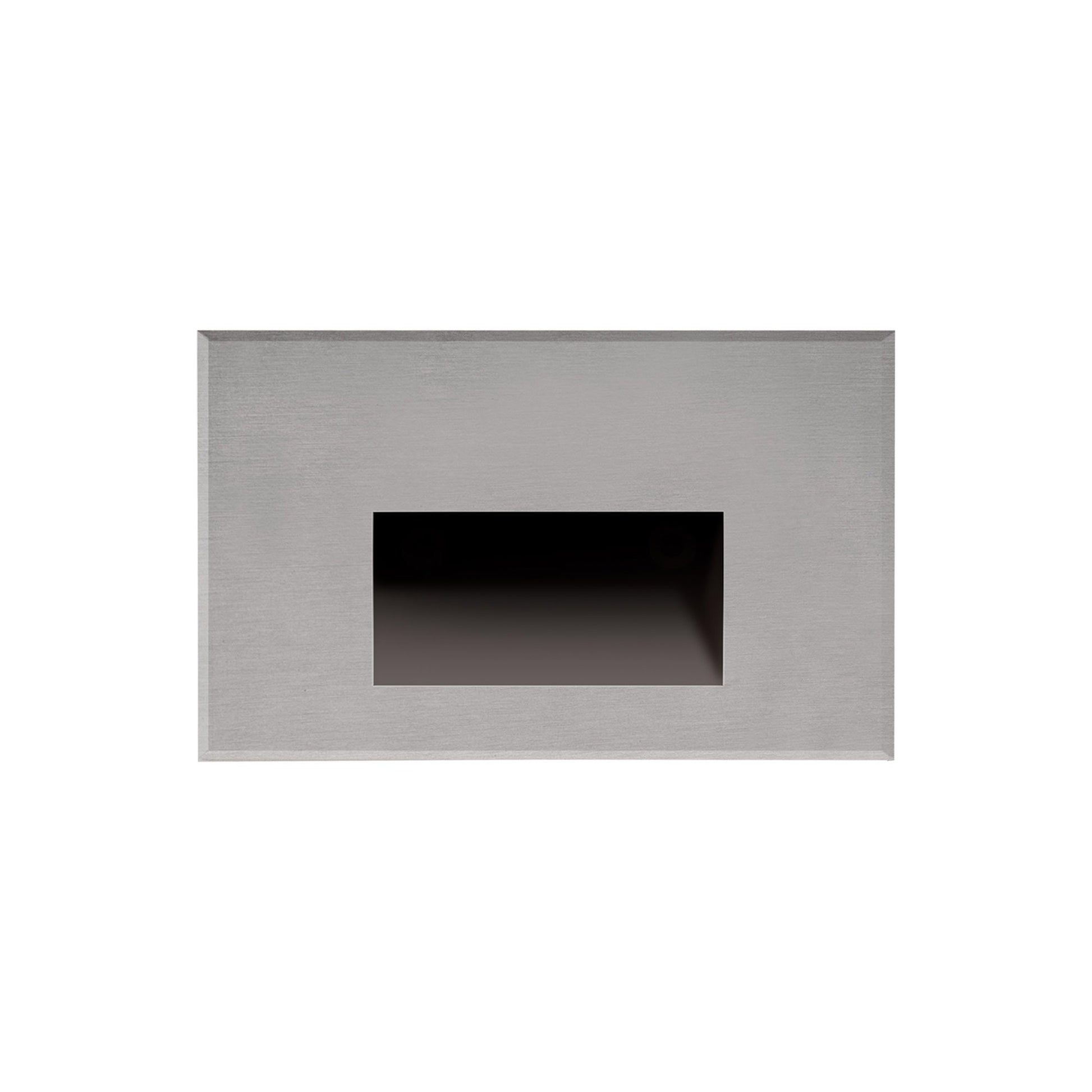 Sonic Recessed LED Step / Wall Light in Stainless Steel.