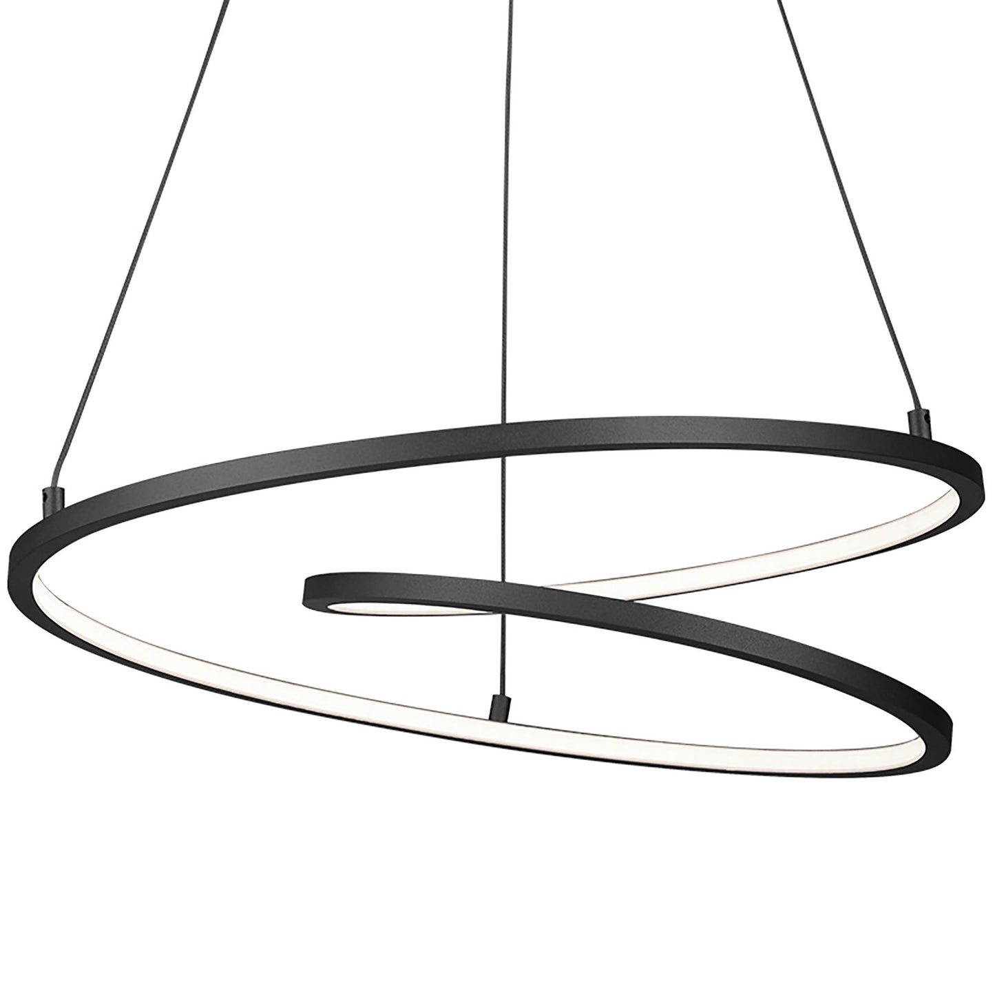 Twist LED Pendant Light in Detail.