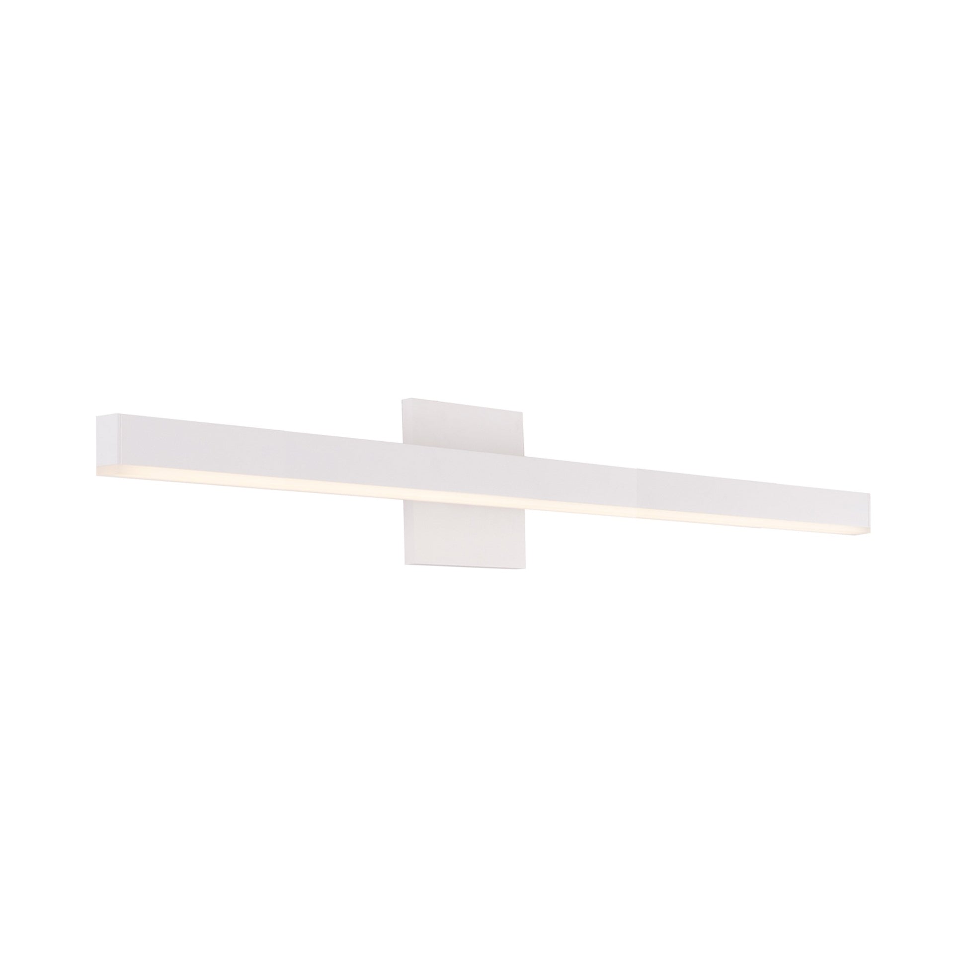 Vega LED Bath Wall Light in White (Large).