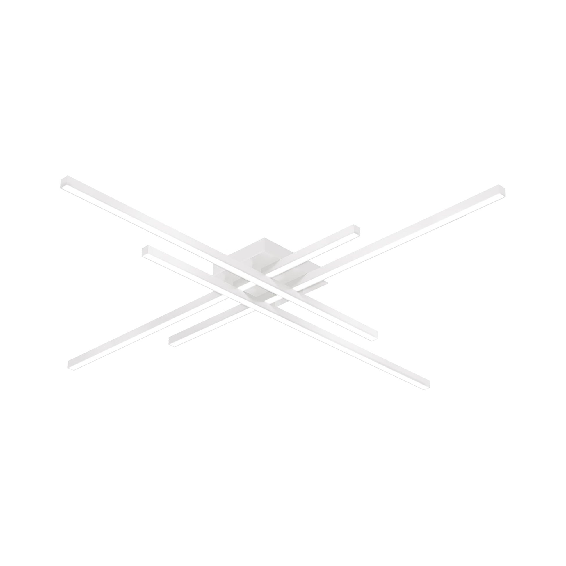 Vega Minor LED Flush Mount Ceiling Light in White (Large).