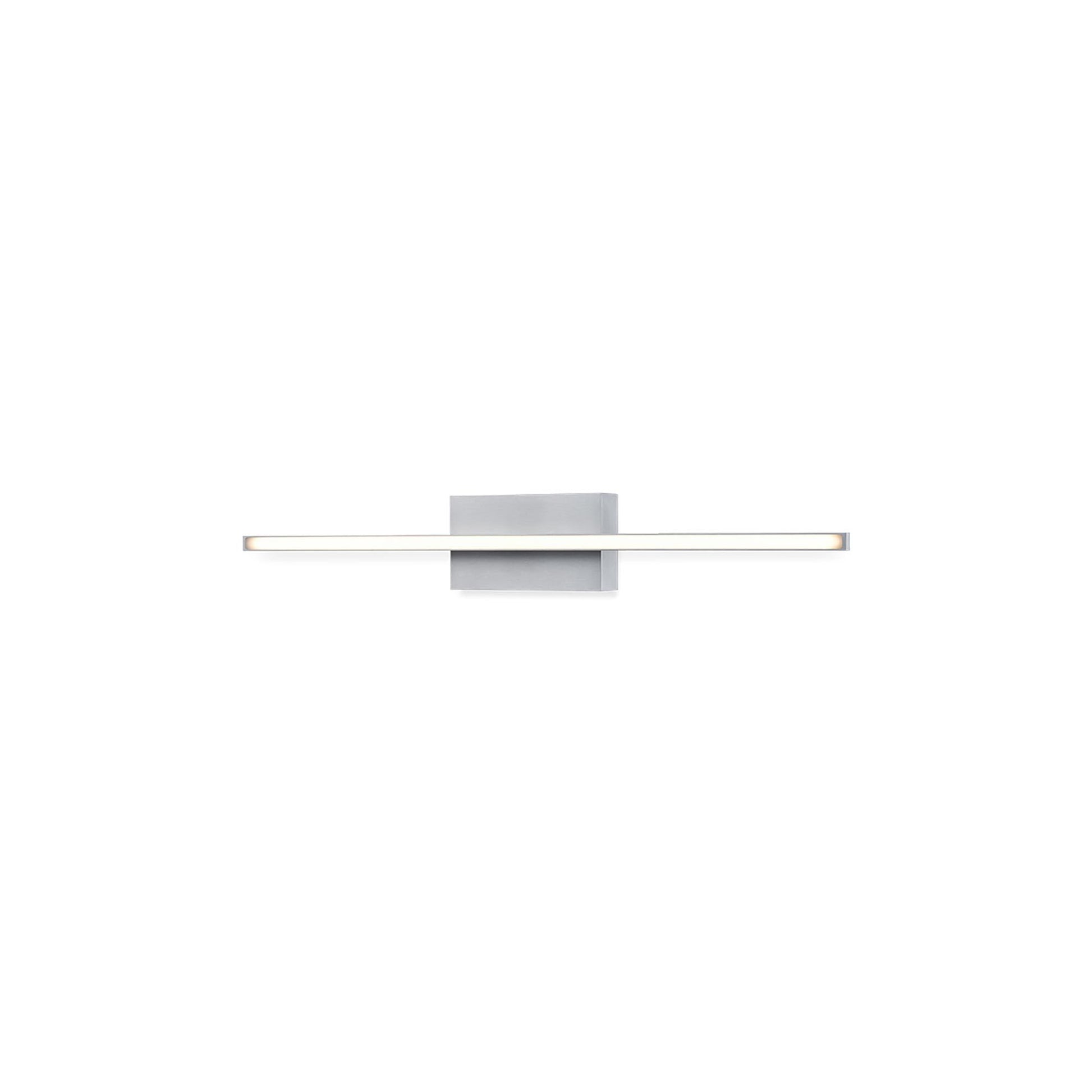 Vega Minor LED Wall Light in Brushed Nickel (Small).