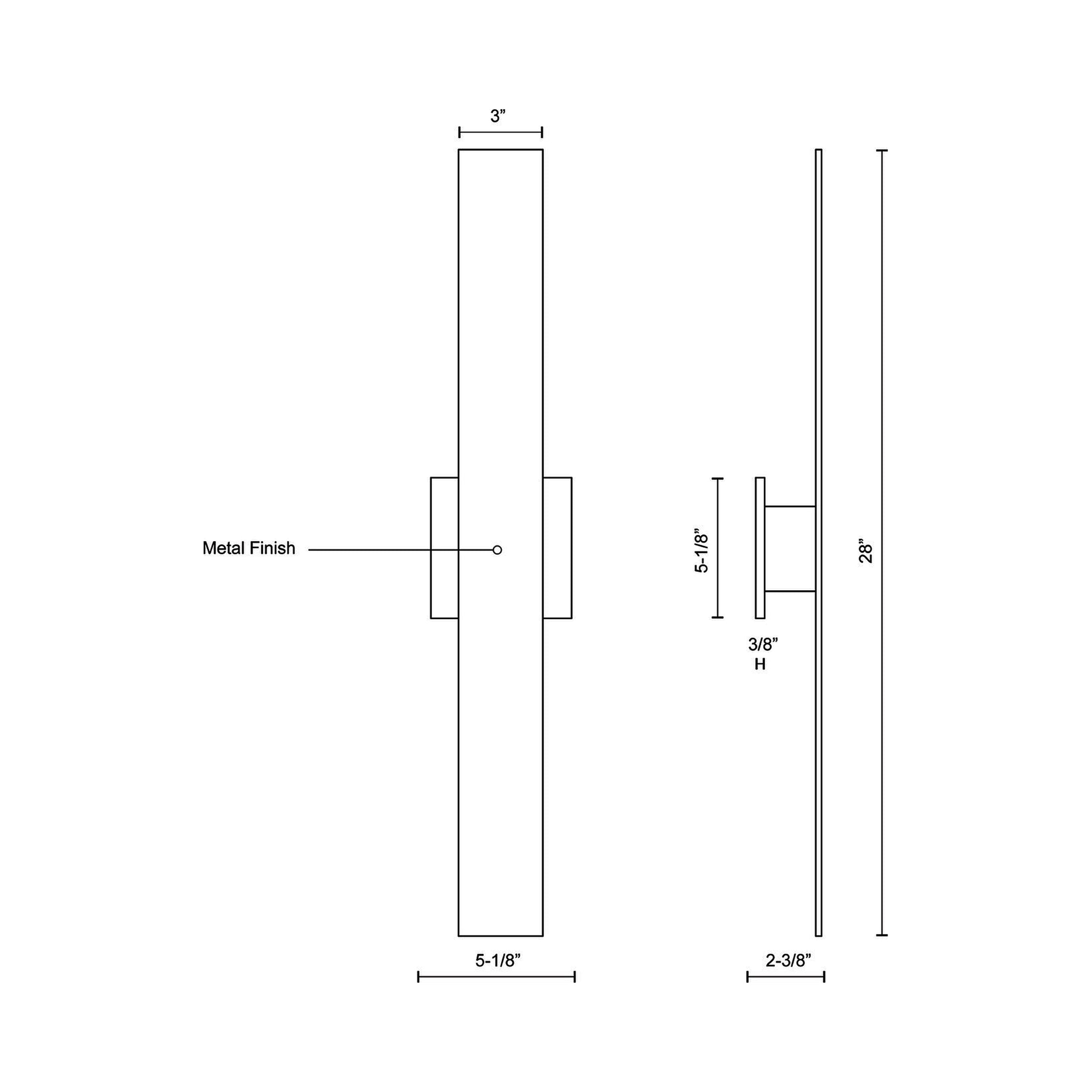 Vesta LED Wall Light — City Lights SF