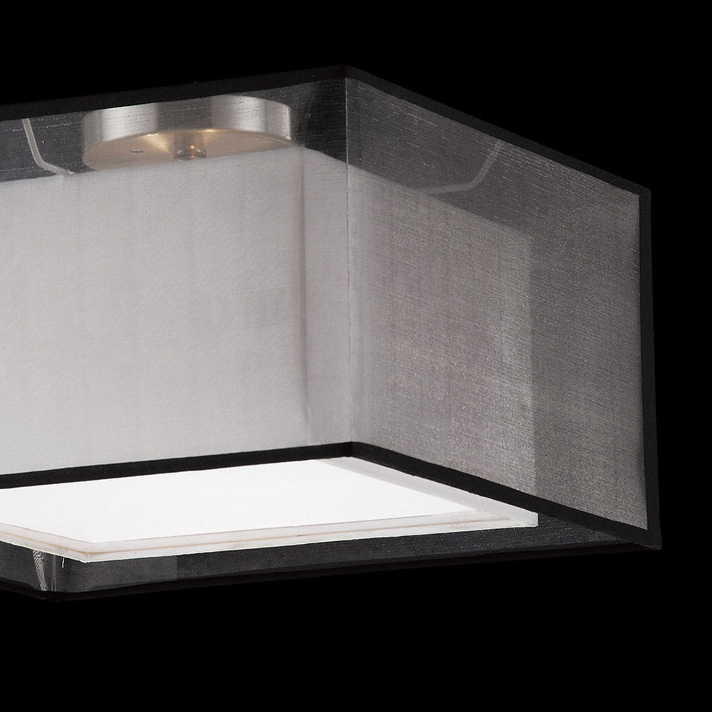 Zircon Flush Mount Ceiling Light in Detail.