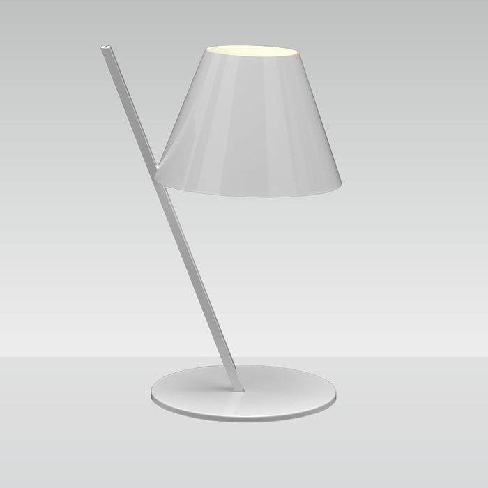 La Petite Table Lamp in White.