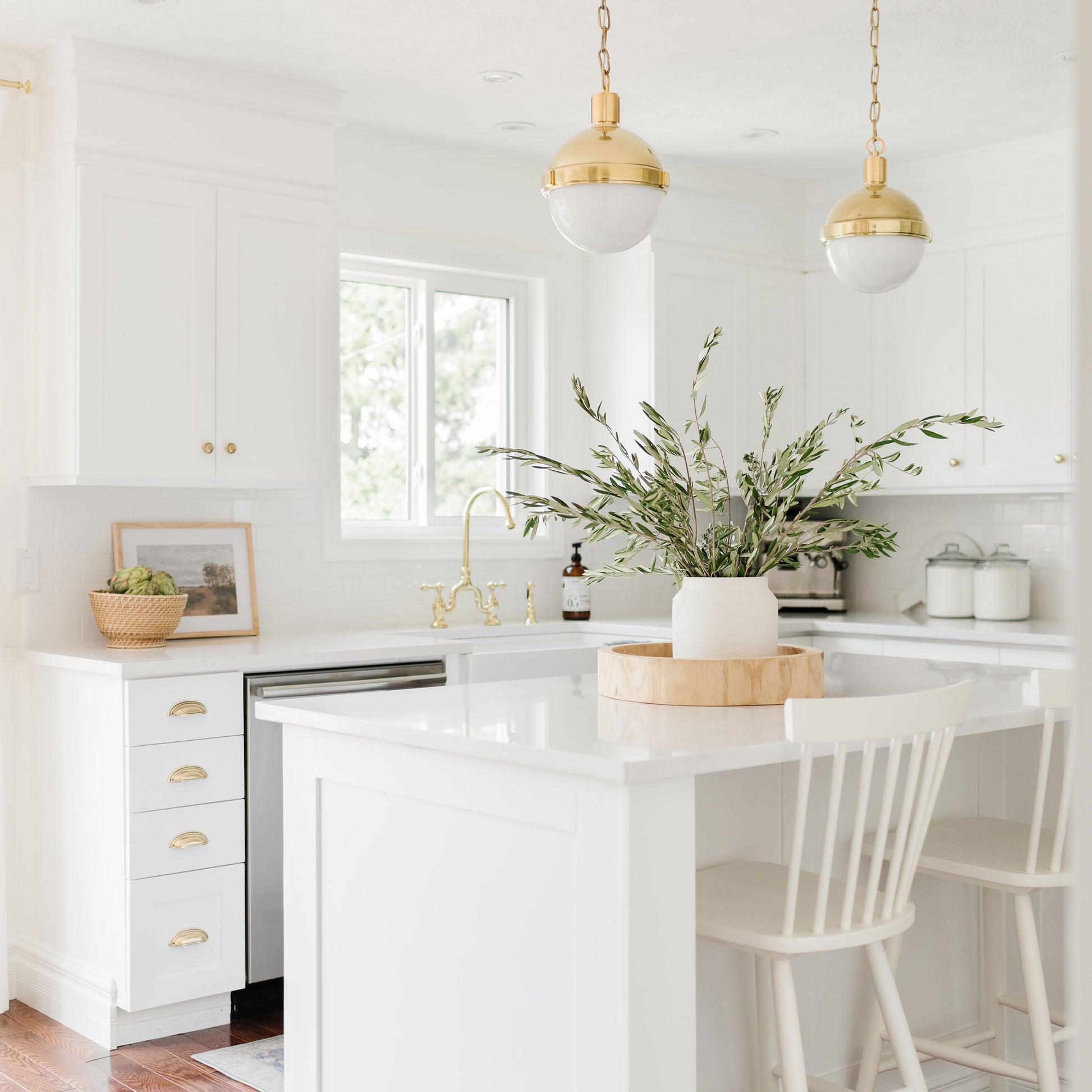 Lampbert Pendant Light in dining room.