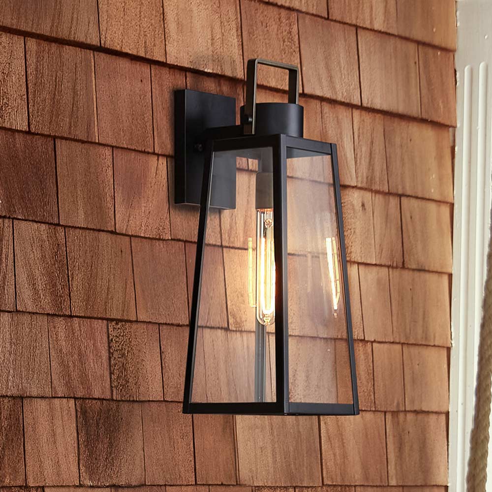 Hugh Outdoor Wall Light in Outside Area.