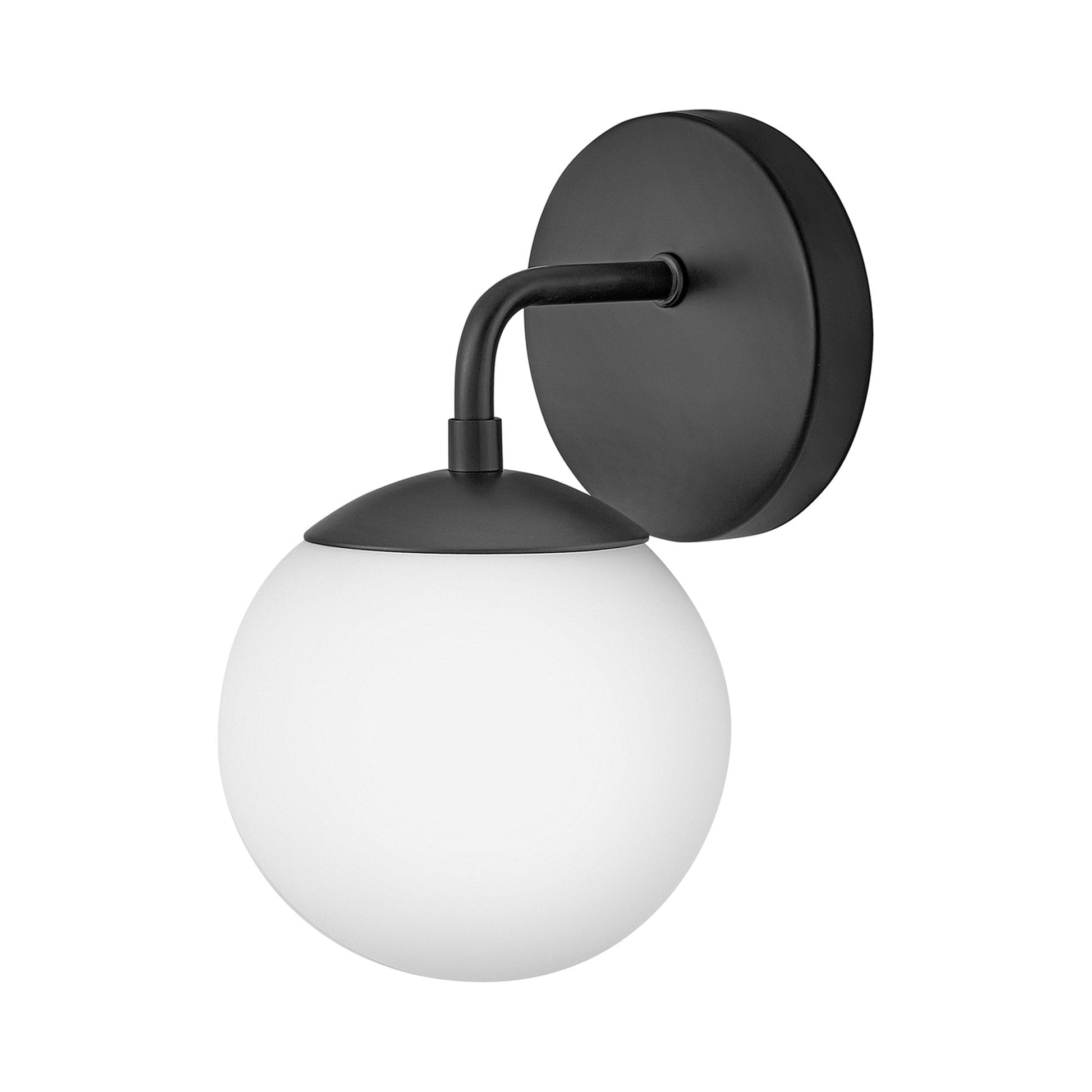 Juniper Bath Wall Light in Black.