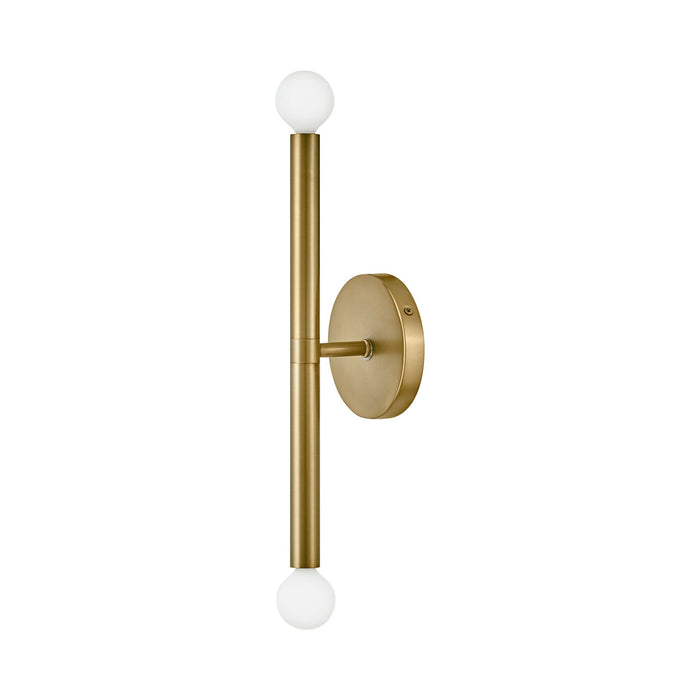 Millie Wall Light in Lacquered Brass.
