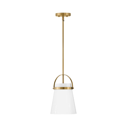 Tori Pendant Light in Lacquered Brass (Small).