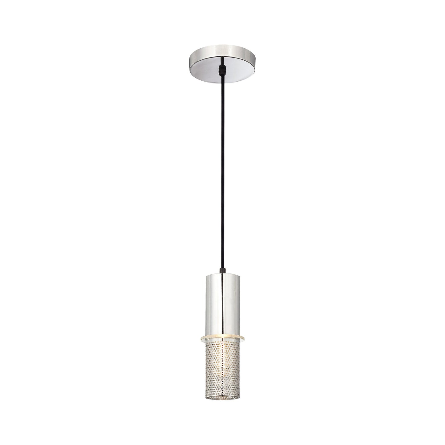 Larry Pendant Light in Chrome.