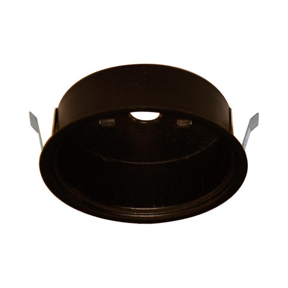 LED Button Light Retrofit Housing in Dark Bronze.