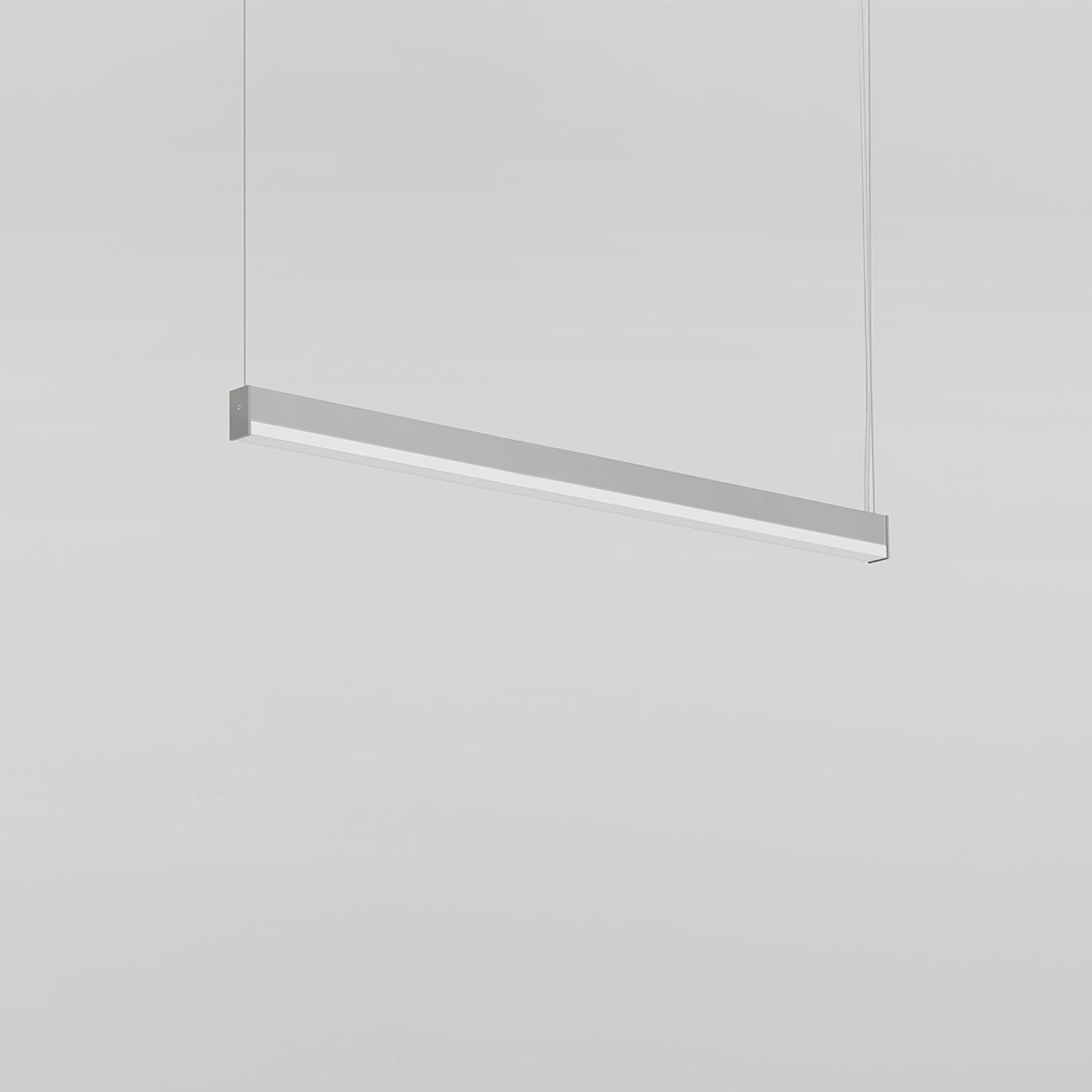 LEDbar Square Suspension Light in Medium/Downlight (3000K).