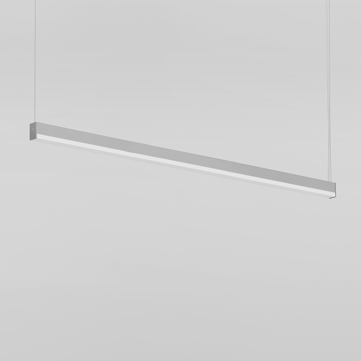 LEDbar Square Suspension Light in Large/Downlight (3000K).