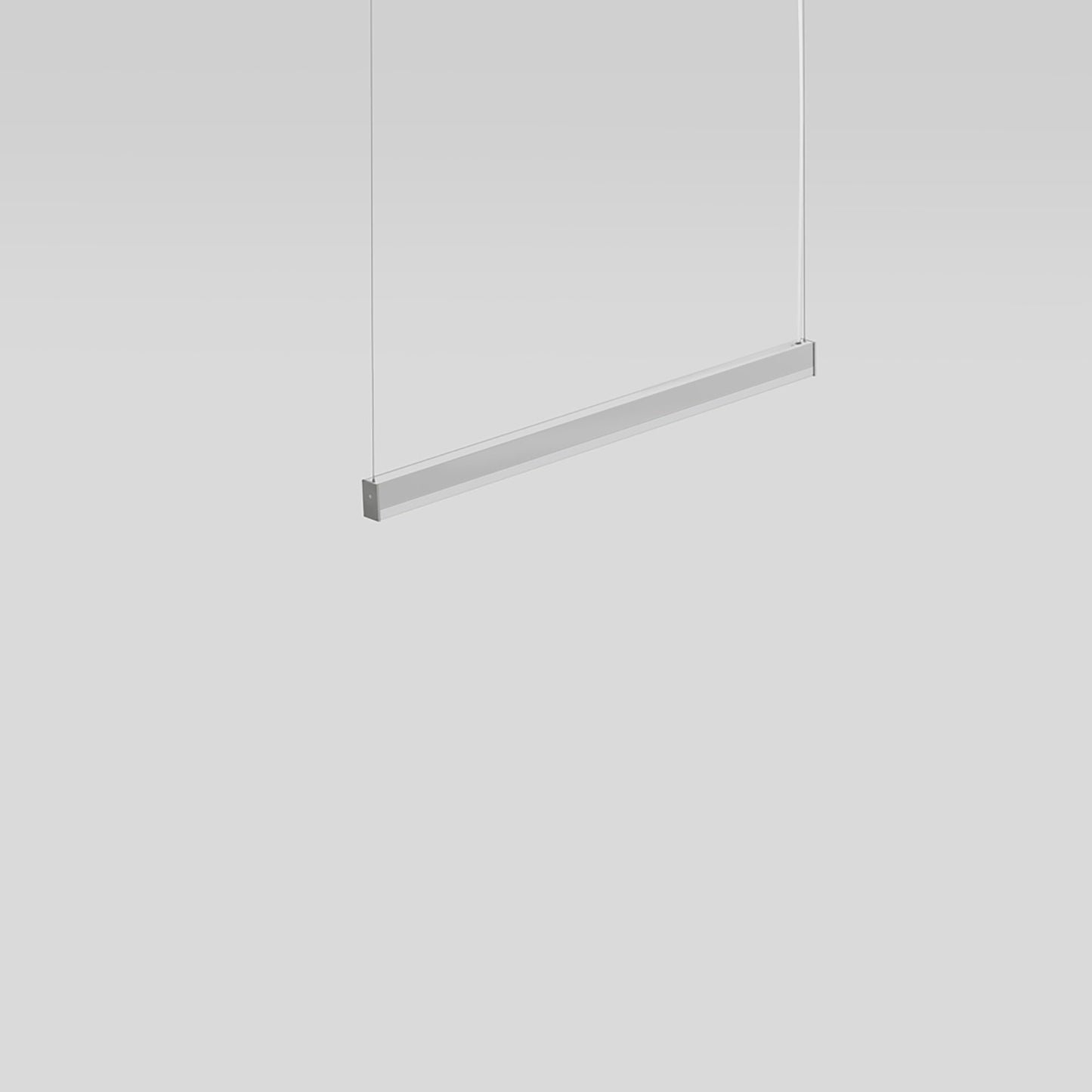 LEDbar Square Suspension Light in Small/Up/Downlight (3000K).