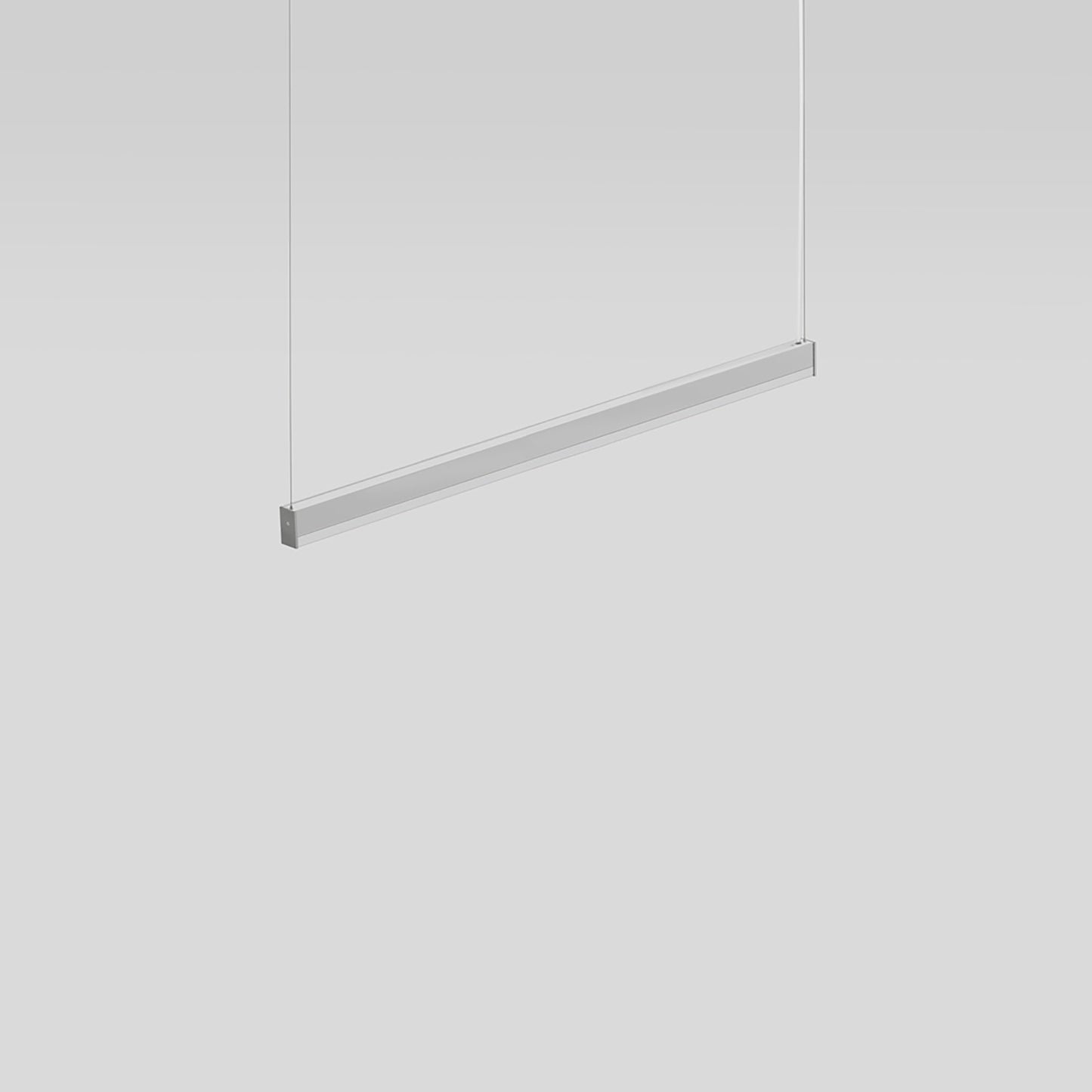 LEDbar Square Suspension Light in Medium/Up/Downlight (3000K).