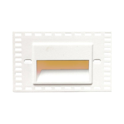 LEDme Horizontal LED Trimless Step and Wall Light in Amber.