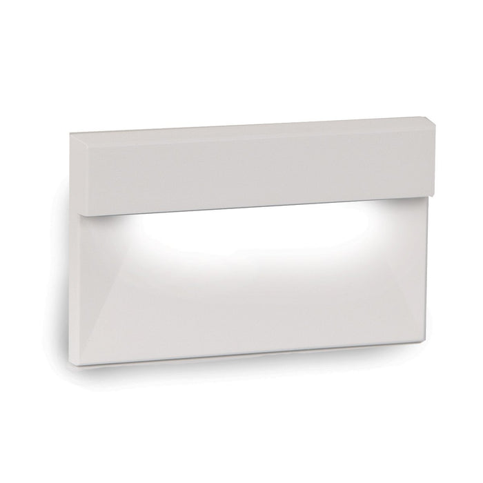 LEDme Horizontal Ledge LED Step and Wall Light in Amber/White.
