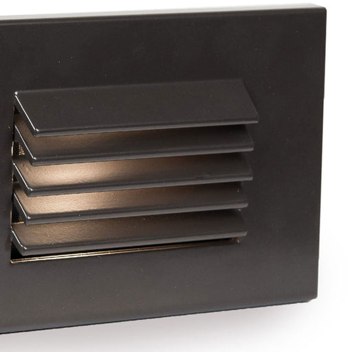 LEDme Horizontal Louvered LED Step and Wall Light in Detail.