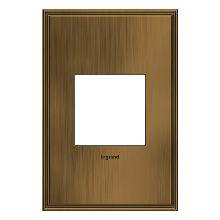 adorne® Cast Metals Wall Plate in Coffee (1-Gang).