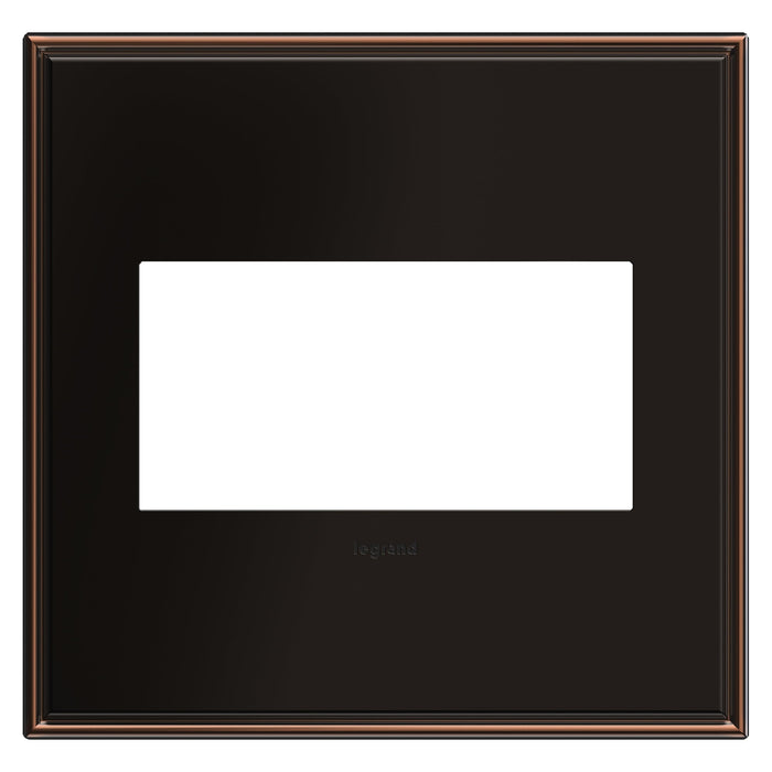 adorne® Cast Metals Wall Plate in Oil Rubbed Bronze (2-Gang).