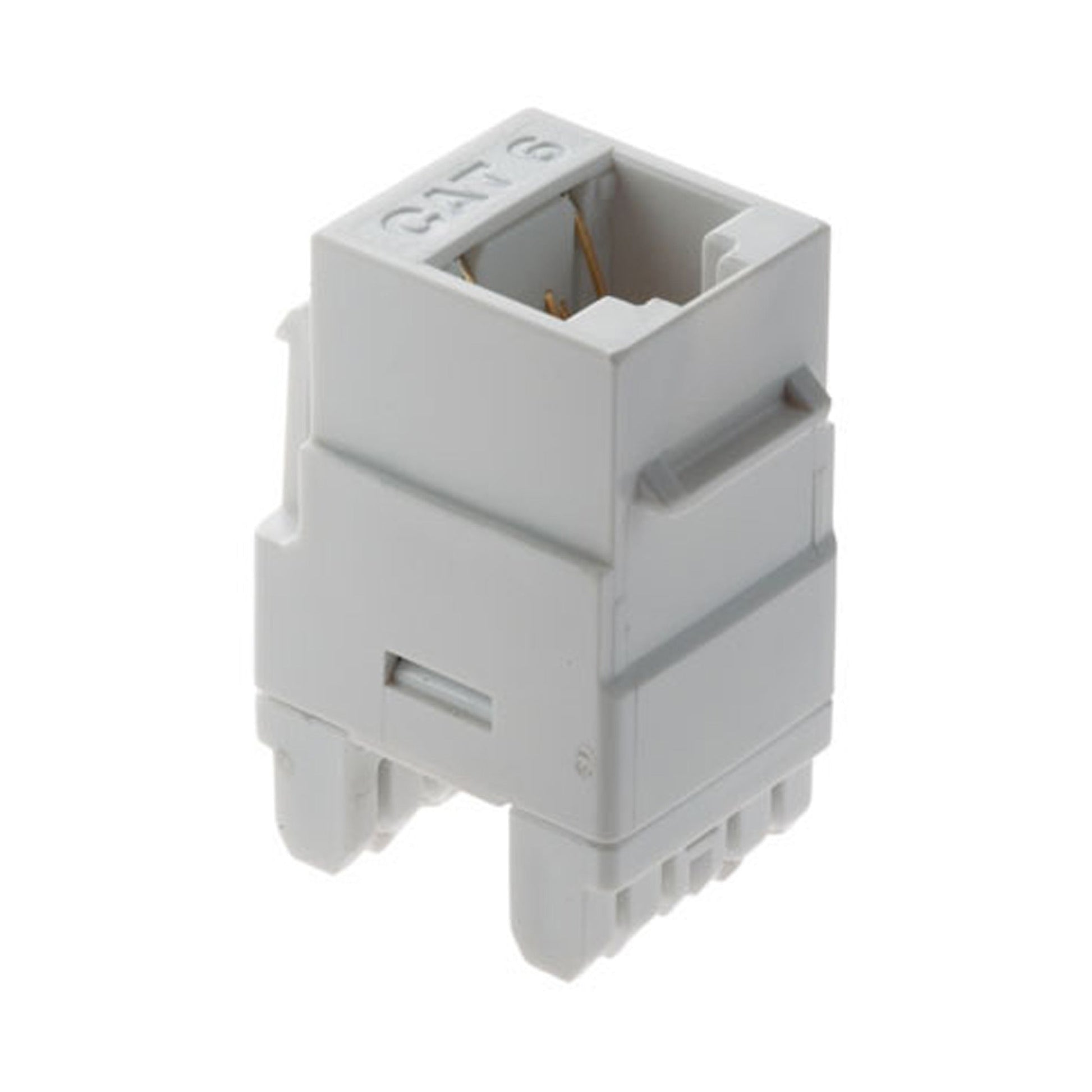 Adorne® Cat 6 RJ45 Data Insert in White.