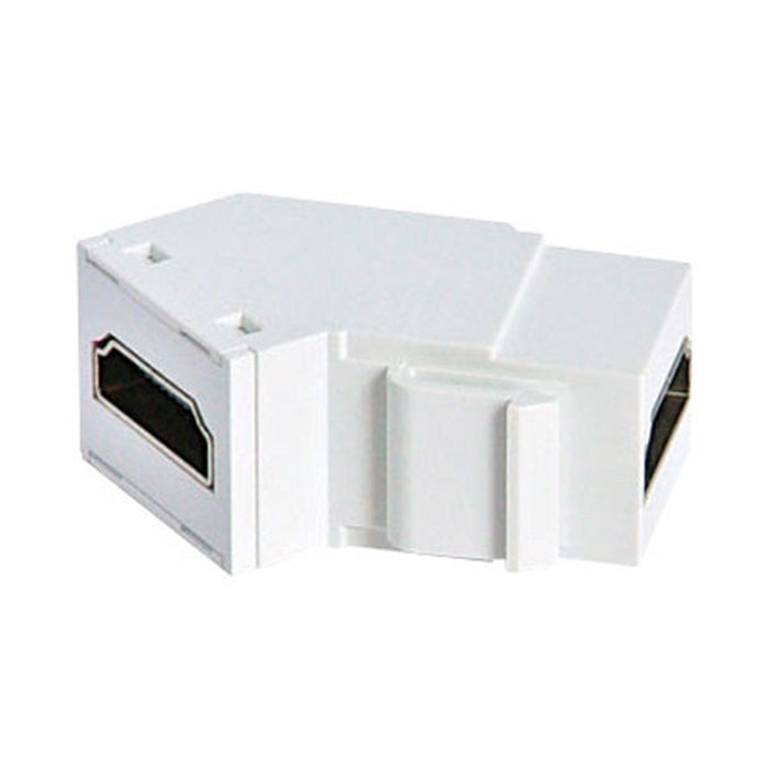 adorne® HDMI Keystone Coupler in White.
