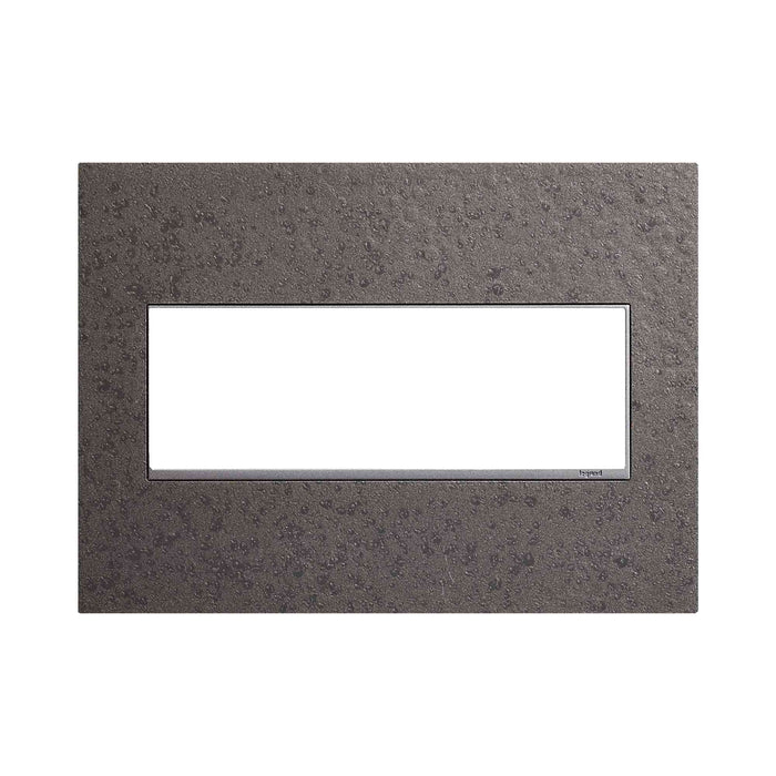 adorne® Hubbardton Forge Wall Plates in Natural Iron (3-Gang).