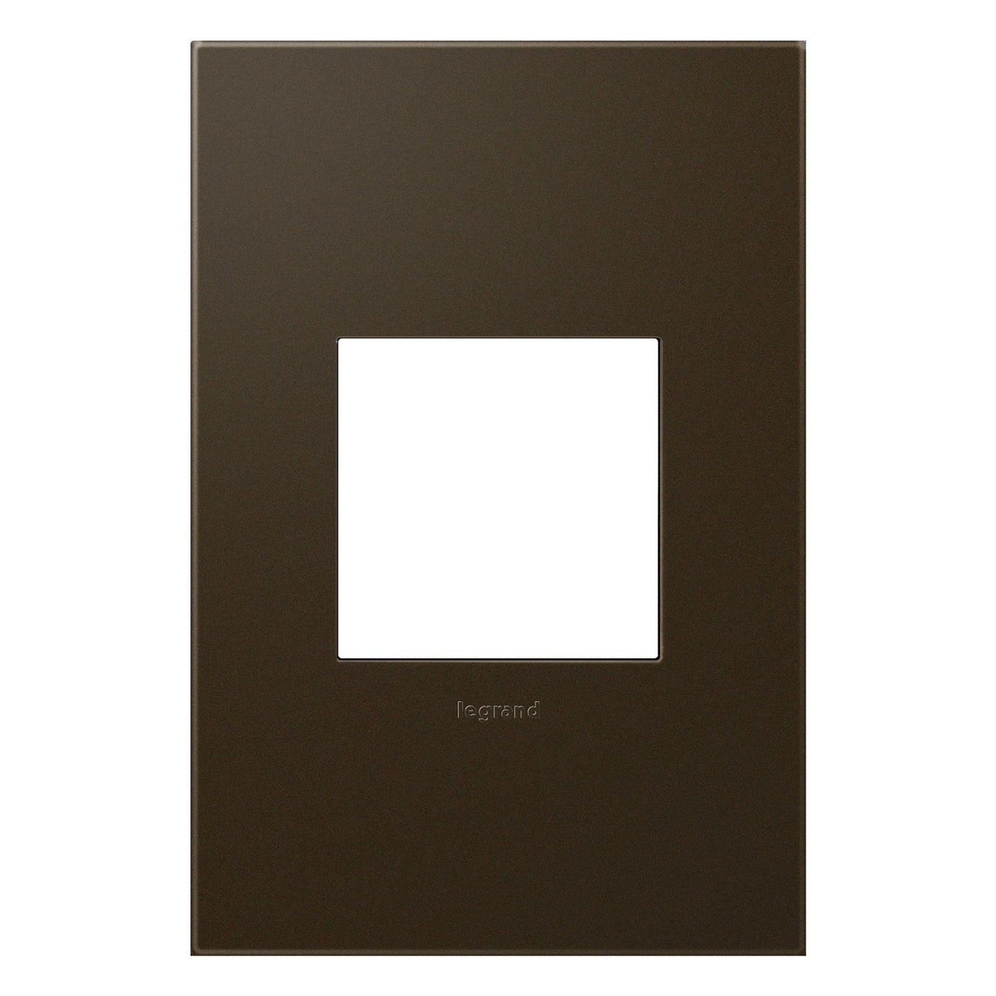 adorne® Plastics Wall Plate in Bronze (1-Gang).