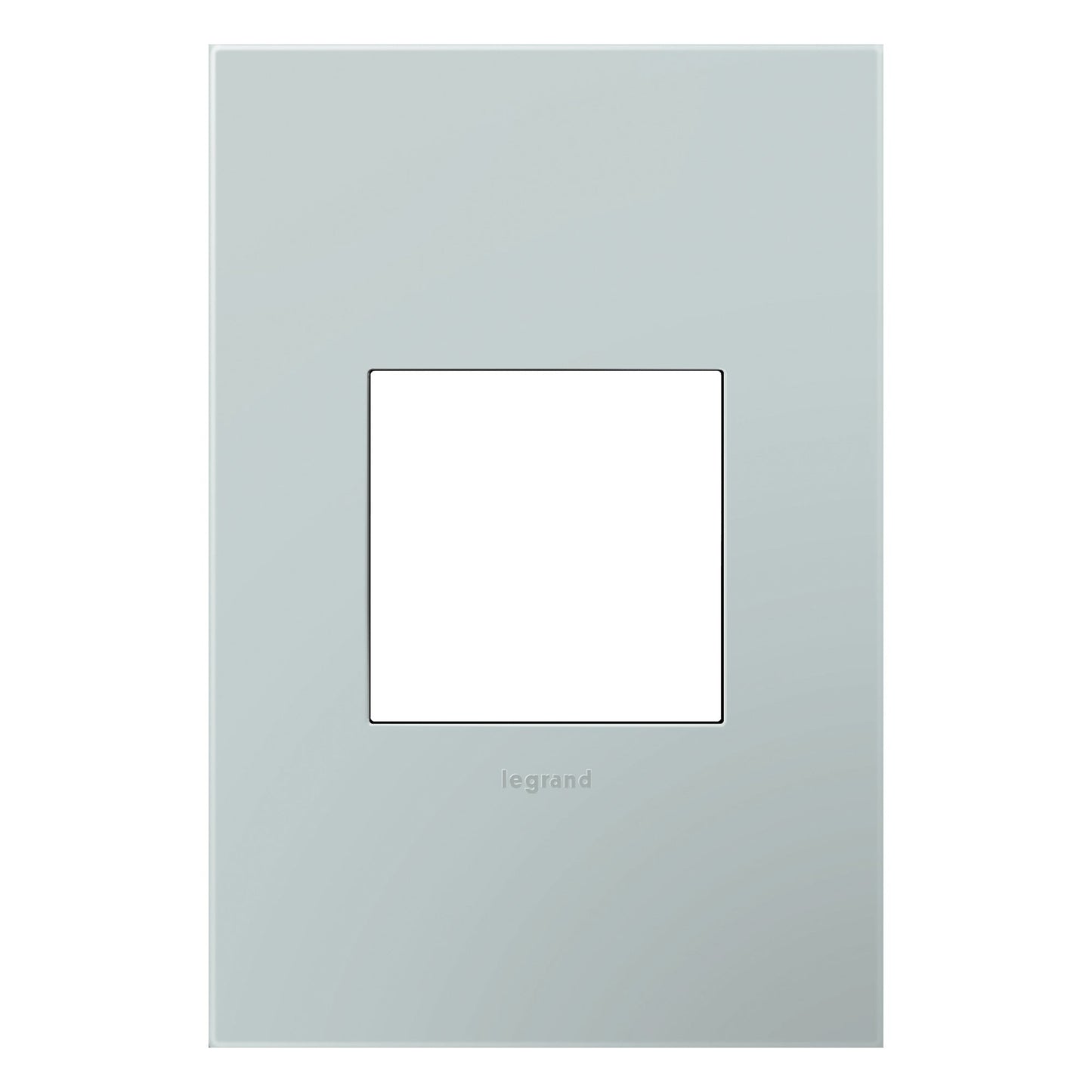 adorne® Plastics Wall Plate in Magnesium (1-Gang).