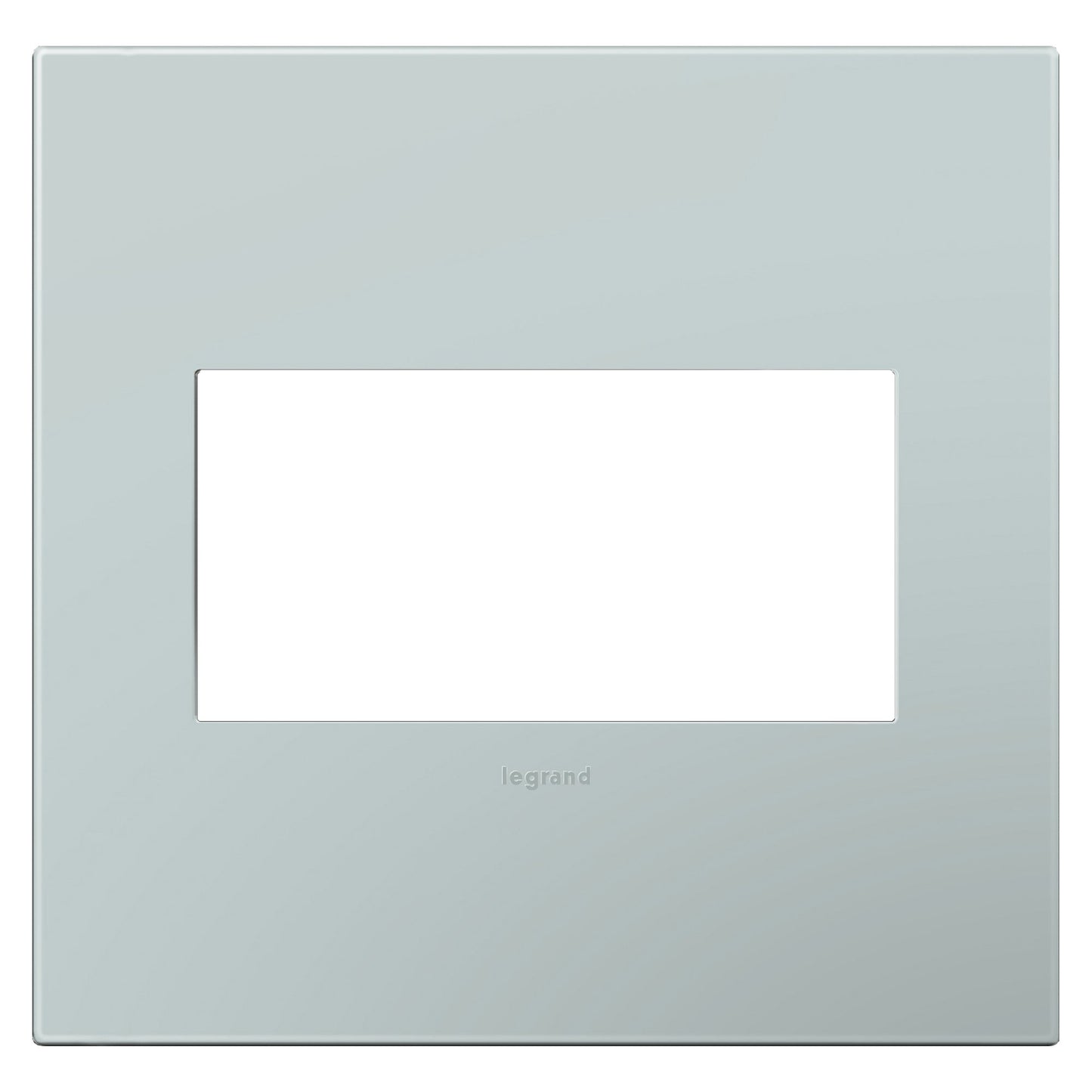 adorne® Plastics Wall Plate in Magnesium (2-Gang).