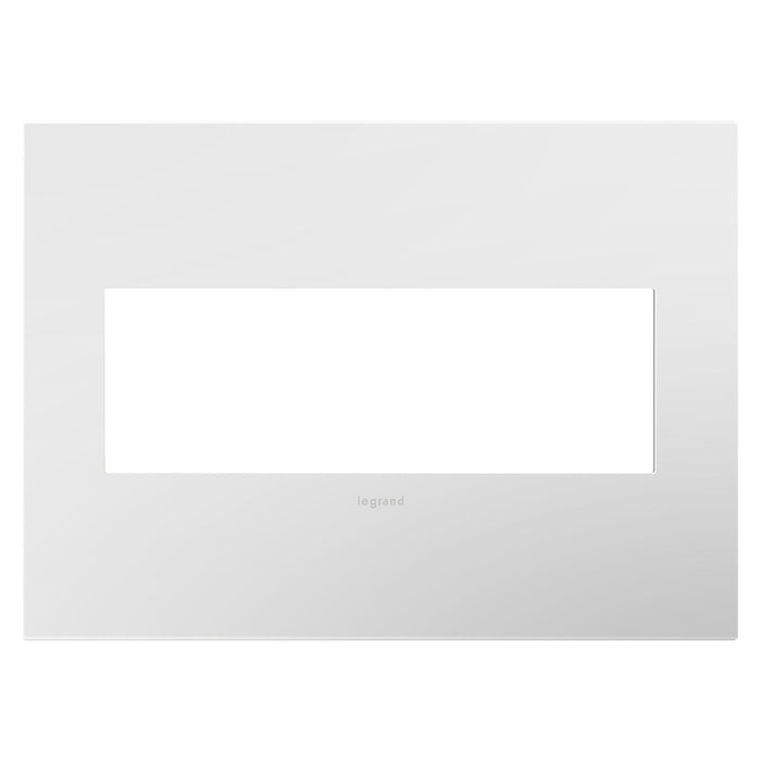 adorne® Plastics Wall Plate in Gloss White (3-Gang).