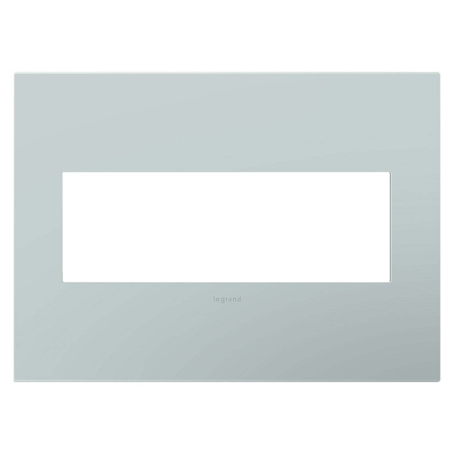 adorne® Plastics Wall Plate in Magnesium (3-Gang).