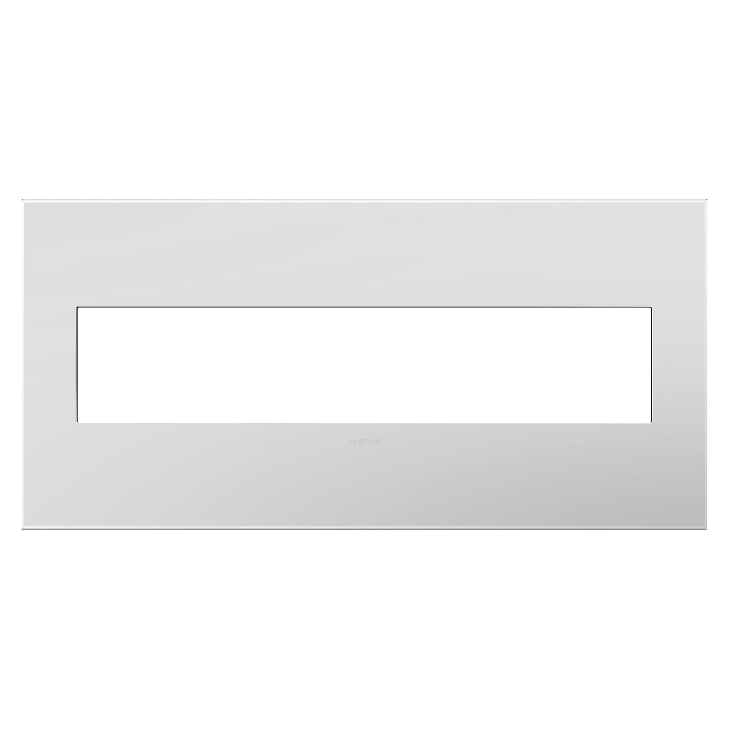 adorne® Plastics Wall Plate in Gloss White (5-Gang).