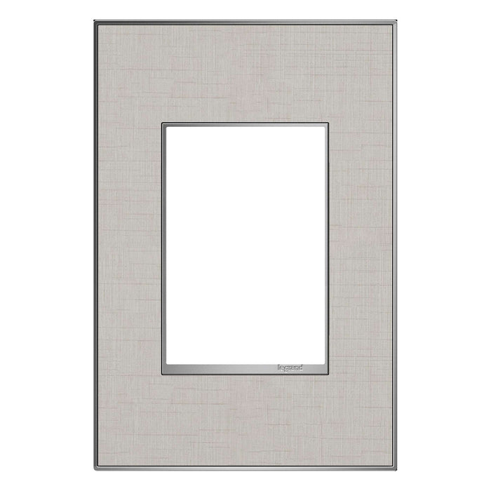 adorne® Real Materials Plus 1-Gang Wall Plate in True Linen.