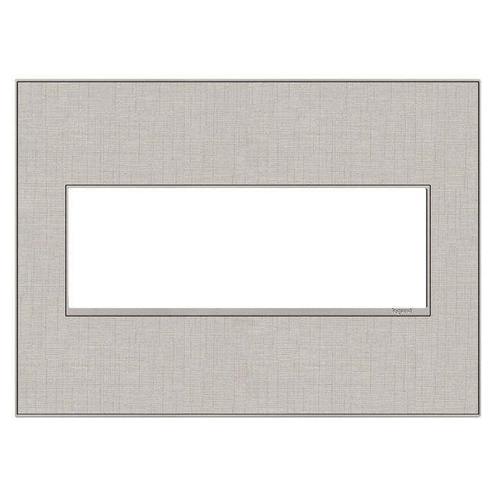 adorne® Real Materials Wall Plate in True Linen (3-Gang).