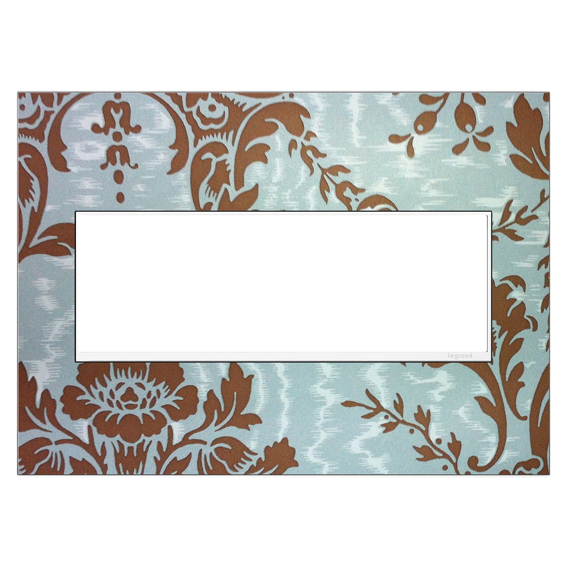 adorne® Real Materials Wall Plate in White Trim (3-Gang).