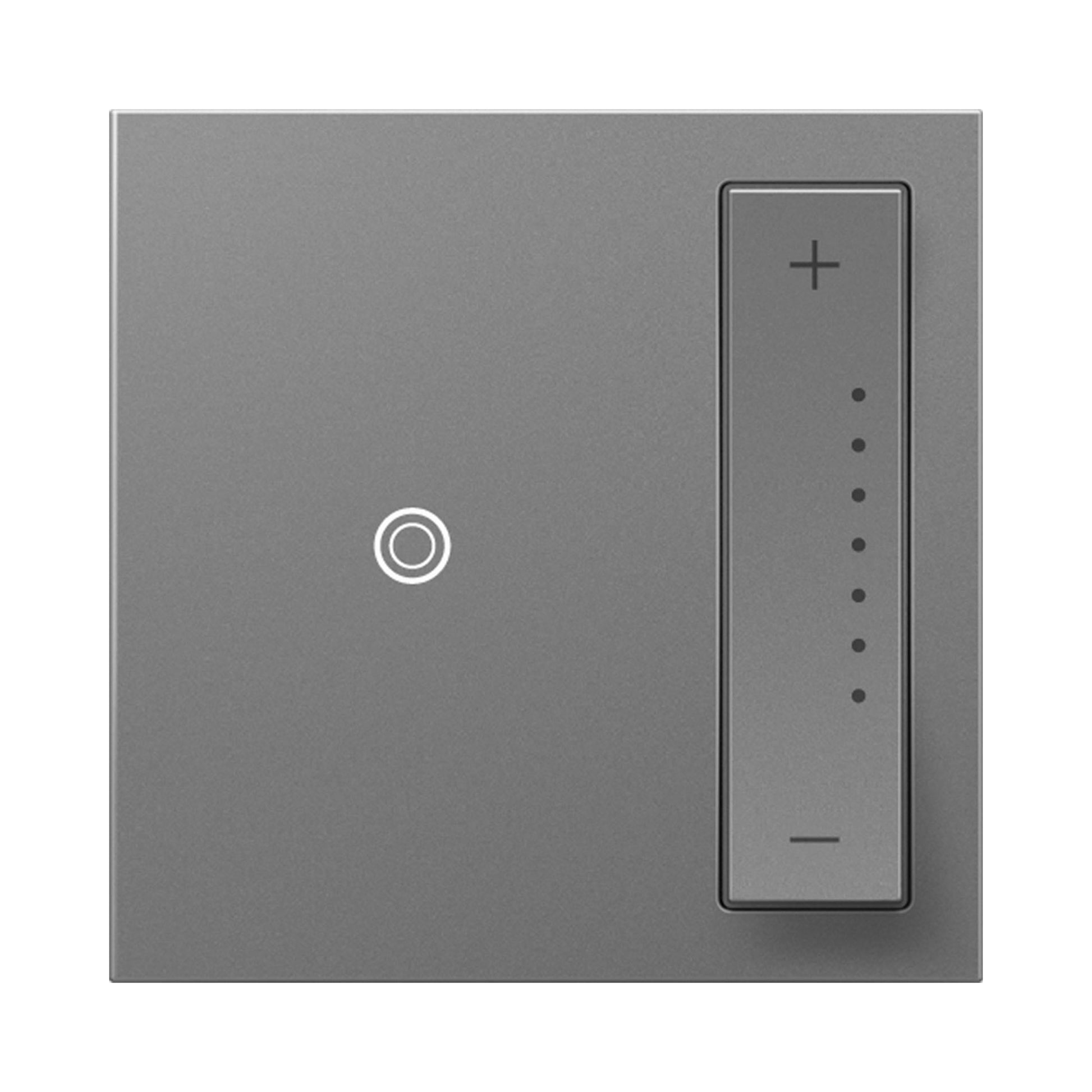adorne® sofTap Tru-Universal Dimmer in White.