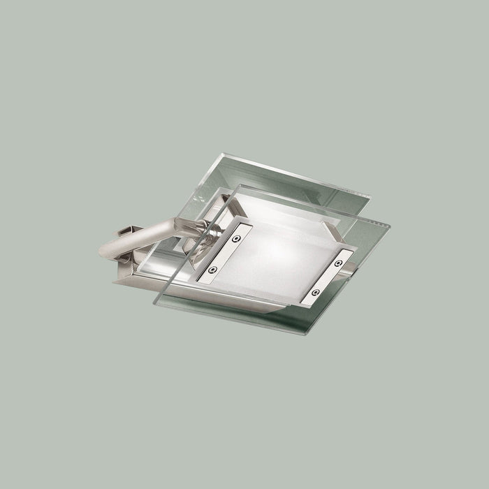 360° Ceiling / Wall Light in Satin Nickel (Small).