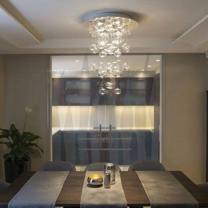 Ether S Multi Light Pendant Light in dining room.