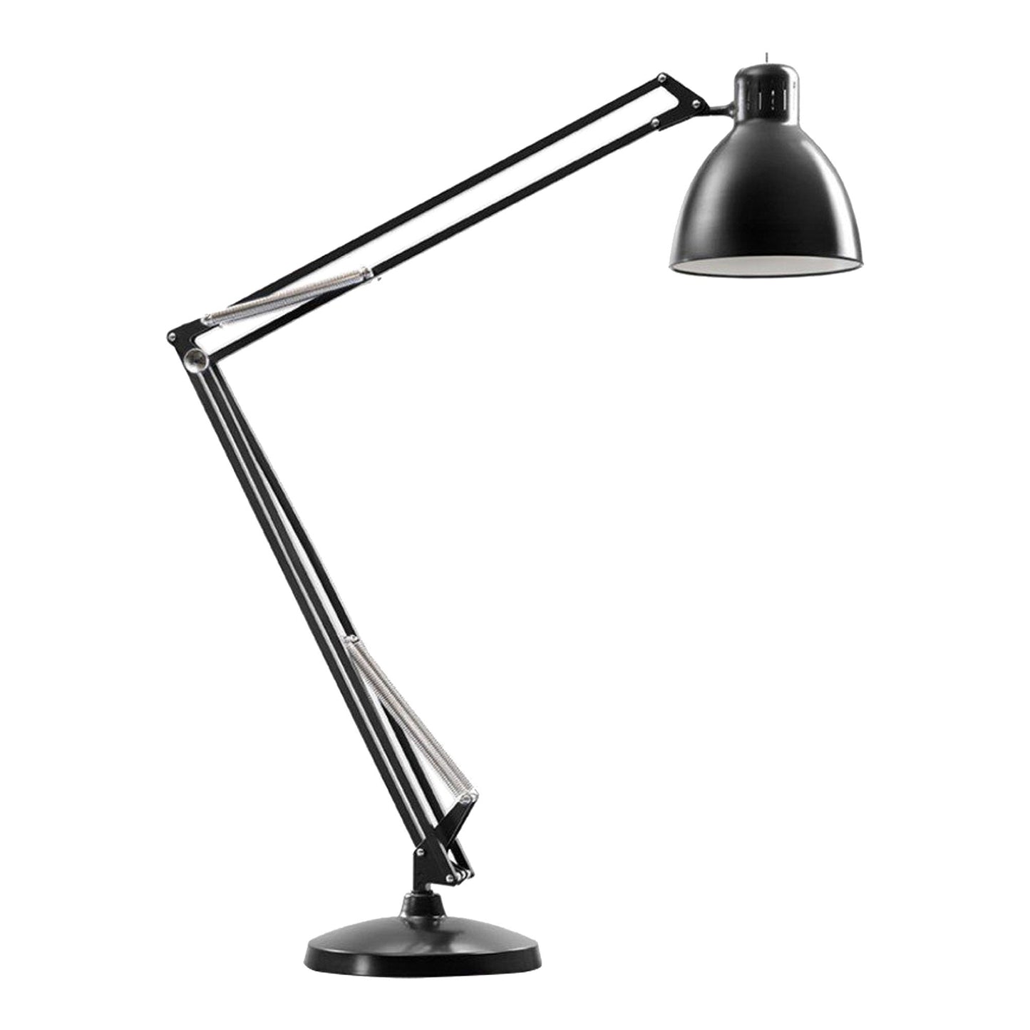 JJ Great LED Outdoor Floor Lamp in Black.