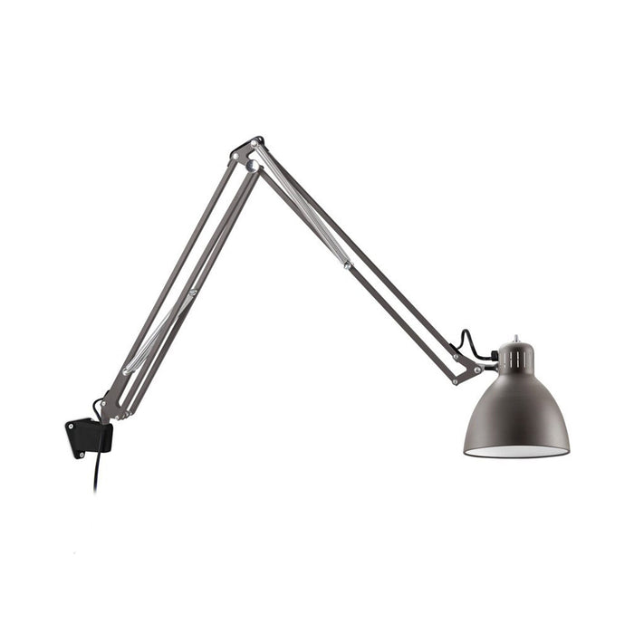 JJ LED Wall Light in Sable Grey/Black (Small).