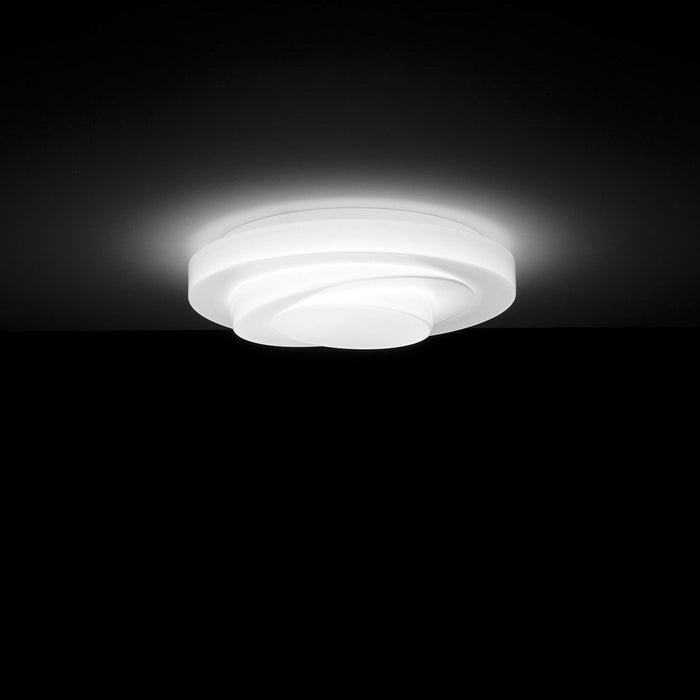 Loop-Line LED Flush Mount Ceiling Light in Detail.