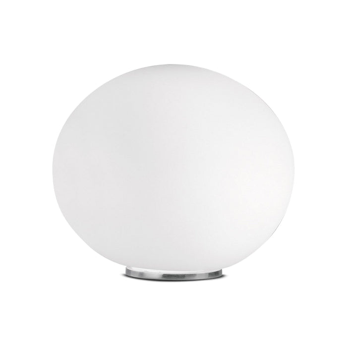 Sphera Table Lamp in Satin White/Chrome (Medium).