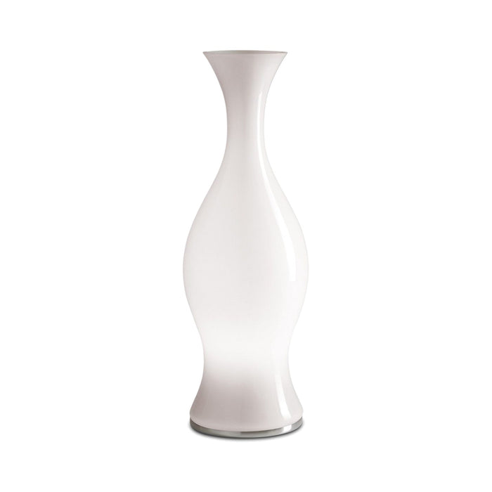 Spring Table Lamp in Gloss White.