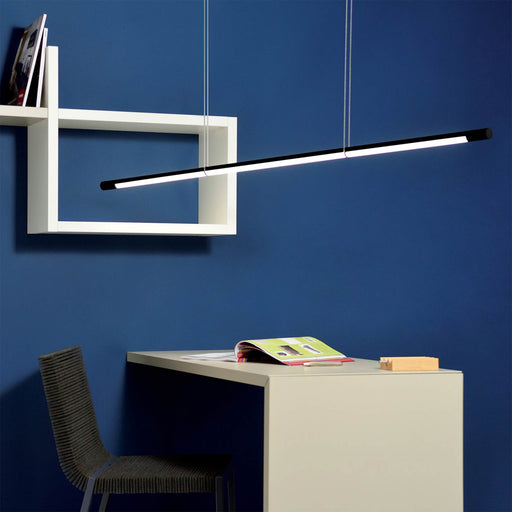 Volta LED Linear Suspension in office.